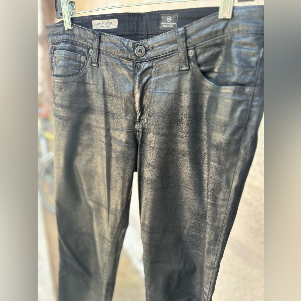 NW AG the leggings leatherette Super Skinny 🇺🇸 Made 30x30